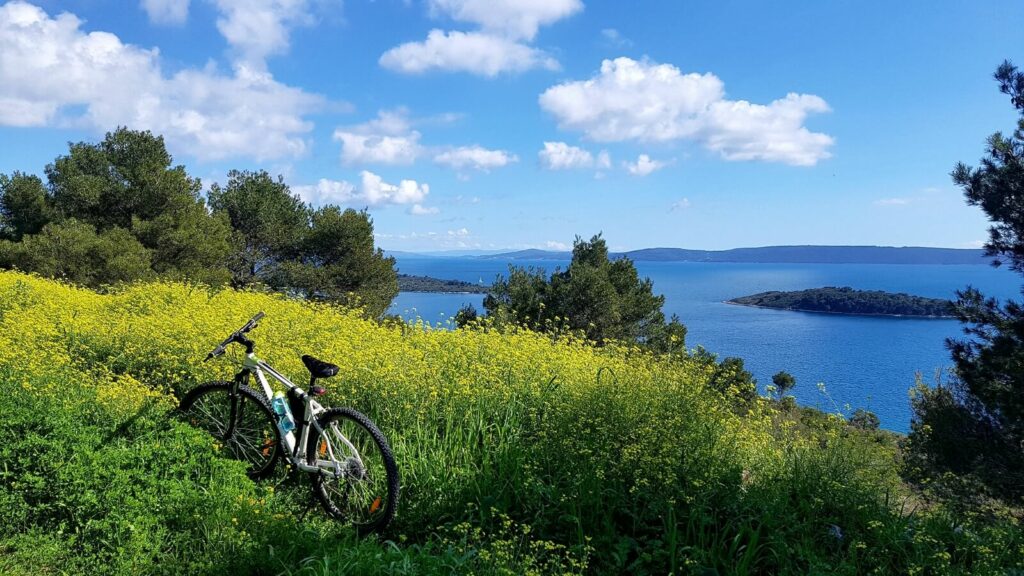 Cycling on Čiovo and Okrug