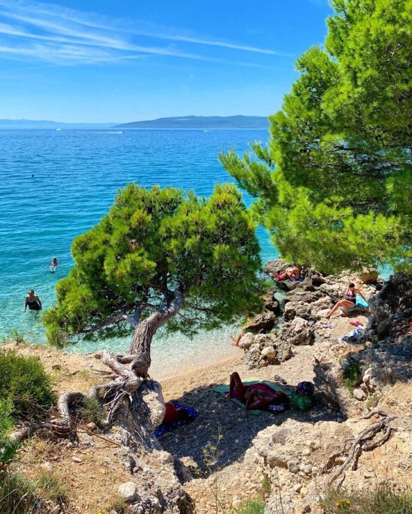 Makarska beach Biloševac