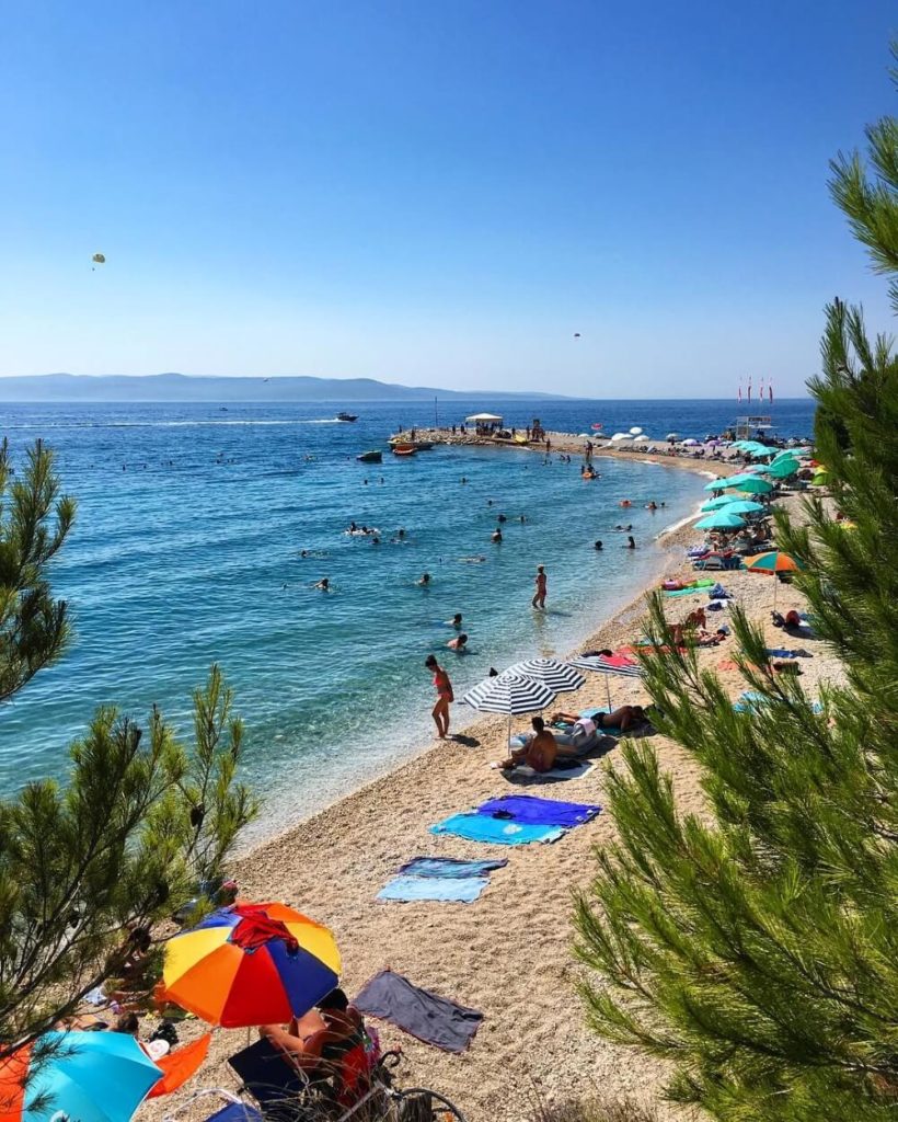 Makarska beach Cvitačka