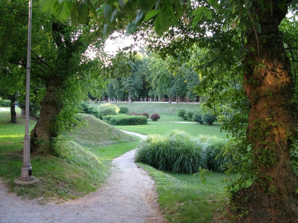 Trees and parks in Karlovac