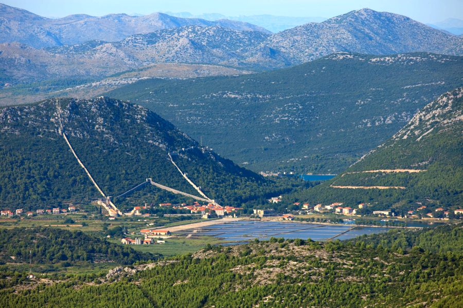 Ston Peljesac Peninsula Croatia